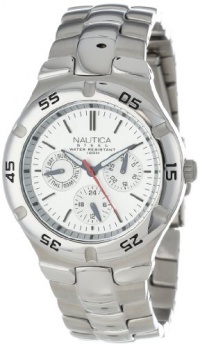 Nautica Men's N10074 Metal Round Multifunction Watch