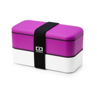 Monbento Original Bento Box - FUCHSIA / WHITE