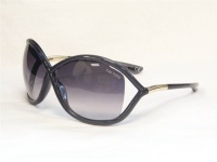 TOM FORD WHITNEY TF09 Sunglasses SMOKE GRADIENT / DARK GREY B5 64-14-110