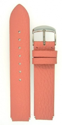 Fits Philip Stein Size 1 18mm Rose Pink Calf Leather Watchband with Spring Bars By JP Leatherworks