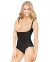 Assets Red Hot by Spanx Silhouette Serums Open Bust Bodysuit (1136) L/Black