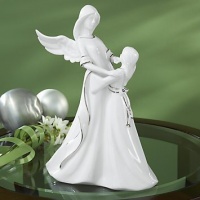 Lenox Angel with Girl Figurine