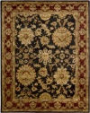 Nourison Rugs Jaipur Collection JA18 Black Round 8' x 8' Area Rug