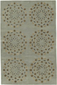 Surya BST-428 Bombay Spa 2-Feet 6-Inch by 8-Feet Area Rug