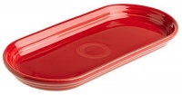 Fiesta 12-Inch by 5-3/4-Inch Bread Tray, Scarlet