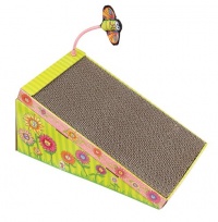 Fat Cat Big Mama's Scratch 'n Play Ramp for Cats with Catnip