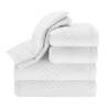 Kassatex SLH-256-W Hotelier Towel Set, White