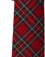 Tommy Hilfiger Men's Silk Tartans Royal Stewart Tie