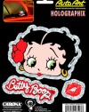 Betty Boop 6 x 8 Decal - Holographic