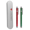 Chromo Inc.® Mesh Stylus Mother's Day Gift Set 2 Mesh Stylus in Chrome Gift Box - Extreme-Durable Pro Series - 1 Red & 1 Green Mesh Stylus