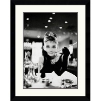 Audrey Hepburn-Breakfast at Tiffany's Framed Art Print