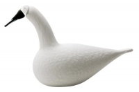 iittala Birds of Toikka Mouthblown Glass Bird, White Whooper Swan