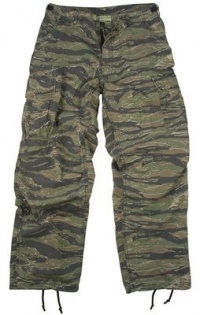 2586 WOODLAND CAMO VINTAGE PARATROOPER FATIGUES