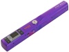 VuPoint Solutions PDS-ST441PU-VP Magic Wand Portable Scanner w/ Preview Display, 900 DPI Resolution, USB 2.0 (Purple)