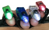 40 Super Bright Finger Flashlights - LED Finger Lamps - Rave Finger Lights