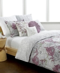 Let your creativity blossom with Style&co.'s reversible European shams, boasting a modern floral print on one side wave pleating on the other for two totally unique looks. (Clearance)