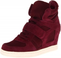 Ash Women's Cool Bis Fashion Sneaker,Bordeaux,37 EU/7 M US