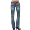 Miss Me Bootcut Jeans JP5630B,Medium Blue