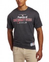 MLB Men's Cincinnati Reds Property of Short Sleeve Basic Crew Neck Tee by Majestic