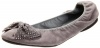 Wanted Shoes Women's Glitter Ballerina Flat