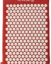 Saffron Red Hemp Acupressure Massage Mat with carry-bag