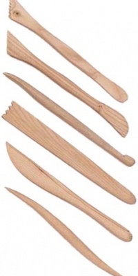 Darice 6-Piece Wooden Clay Tool Set