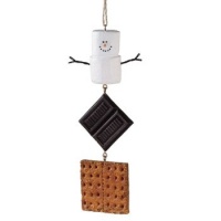 6.5 Chocolate Shop S'mores Pendant Christmas Ornament