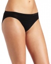 Calvin Klein Women's Seamless Ombre Bikini, Black, Small