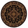 Safavieh Rugs Persian Court Collection PC119A-6R Black/Red 6' x 6' Round