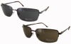 Timberland Mens TB7074 Half Wire Frame Aviator Style Sunglasses