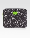 Printed neoprene zips around your iPad® for a stylish cover.Top zip closureFits all iPad® models Nylon lining10¼W X 8¼H X 3/4DImported