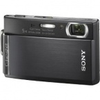 Sony Cybershot DSCT300/B 10.1MP Digital Camera with 5x Optical Zoom with Super Steady Shot (Black)