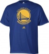 adidas Golden State Warriors Royal Blue Primary Logo T-shirt T-shirt