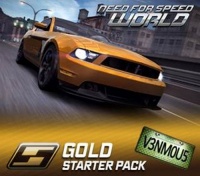 Need For Speed World Gold Starter Pack [Online Game Code]