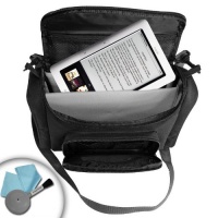 Protective Carrying Case / Travel Bag for Barnes & Noble NOOK Simple Touch with GlowLight , NOOK Color eBook Reader , NOOK Tablet - For device and accessories ** Includes accessory bag and cloth **