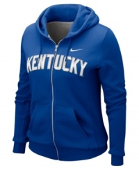 Spread the spirit and cheer on your favorite team with this NCAA Kentucky Wildcats hoodie from Nike.