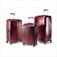 Samsonite Luggage Silhouette 12 Hs 3 Pc Nest (Sp22/26/30) Wheeled Luggage,Black,One Size