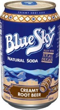 Blue Sky Root Beer,  12-Ounce Cans (Pack of 24)