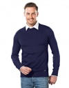 VB Jumper - Crew-Neck, dark blue, L