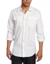 ecko unltd. Men's Smooth Player Long Sleeve Woven Shirt