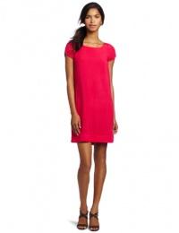 Splendid Women's Cap Sleeve Shift Dress, Hot Fuschia, Small