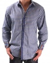 Robert Graham Augustine Men's Dress Long Sleeve Button Up Woven Shirt 2012 Fall