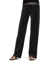 Juicy Couture's signature velour pants are perfect for lounging on the weekends.