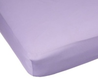 Carters Easy Fit Sateen Crib Fitted Sheet, Lilac