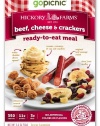 GoPicnic Hickory Farms Beef, Cheese & Crackers, 3.3 Ounce (Pack of 6)