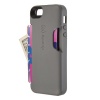 Speck Products SmartFlex Card Case for iPhone 5 - Retail Packaging - Graphite Grey