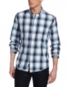 Calvin Klein Jeans Men's Chroma Plaid Long Sleeve Woven