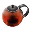 Bodum Assam Medium Tea Press with Plastic Filter, Black, 1.0 l, 34 oz.