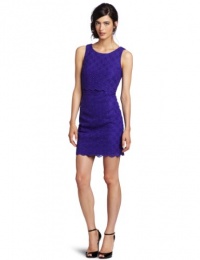 Laundry by Shelli Segal Women's Popover Lace Sheath Dress, Violetta, 6