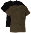 Calvin Klein Men's 2 Pack Cotton Stretch Crew Tee